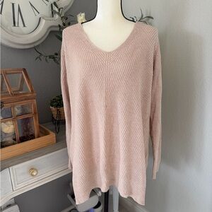 Old Navy Women's V-Neck Sweater - Light Brown
